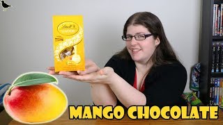 Mango \u0026 Cream Lindt Lindor White Chocolate Balls Taste Test | Birdew Reviews