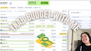 YNAB budget with me ( jan 31 2025 )