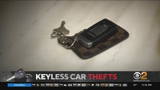 CBS2 talks to experts on how to avoid keyless car thefts