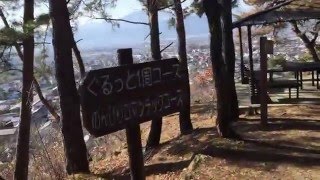 臥竜山散策　須田城跡からあづま屋へ！飯縄山方面を望む！