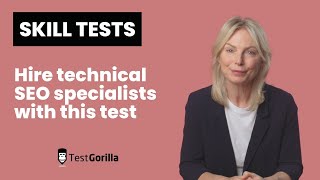 TestGorilla’s SEO test will help you hire SEO experts