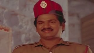 Iddaru Pellala Muddula Police  Rajendraprasad Back To Back Comedy 02