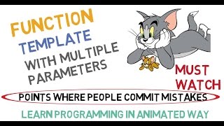 function template with multiple parameter -53