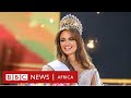 Miss SA Mia le Roux: 'No-one deserves to be bullied' - BBC Africa
