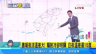 春雷要來了！週四晚起大氣不穩　「閃電模擬」曝光｜三立準氣象｜20220315｜三立新聞台