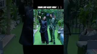 Saima and aqeel walk🚶‍♂️🚶‍♀️#shortsvideo#likesubscribe#@Tamashalovers