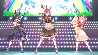 ウマ娘　うまぴょい伝説　ミホノブルボン　ライスシャワー　ハルウララ