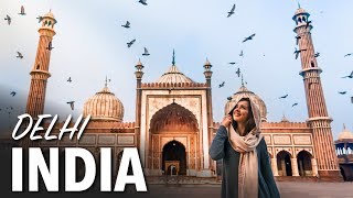 FIRST TIME IN INDIA - Amazing Places in Delhi, India