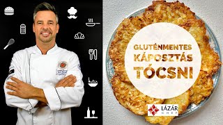 Gluténmentes káposztás tócsni