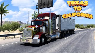 Texas to California | Kenworth T800 | American Truck Simulator | Logitech G29 #logitechg29