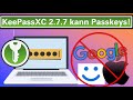 Passkeys mit KeePassXC statt mit Google, Apple & Microsoft!