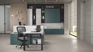 An elegant, modern and functional office