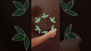 संकष्ट चतुर्थी साठी सुंदर रांगोळी डिझाईन #rangoli #संकष्टचतुर्थी #shorts