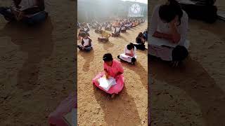 Hindratna Prakashbapu Patil School mahavachan upkram | aakashi zep ghe re pakhara | song | study |