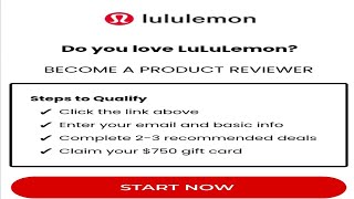 $750 LuLuLemon Gift Card SCAM! Lulupartner.com Review