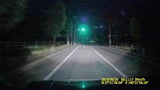 福島県郡山市 夜間車載動画 福島県道65号→美術館通り