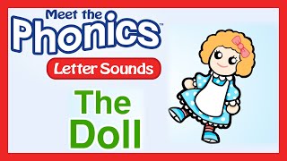Meet the Phonics Letter Sounds - "The Doll" Easy Reader