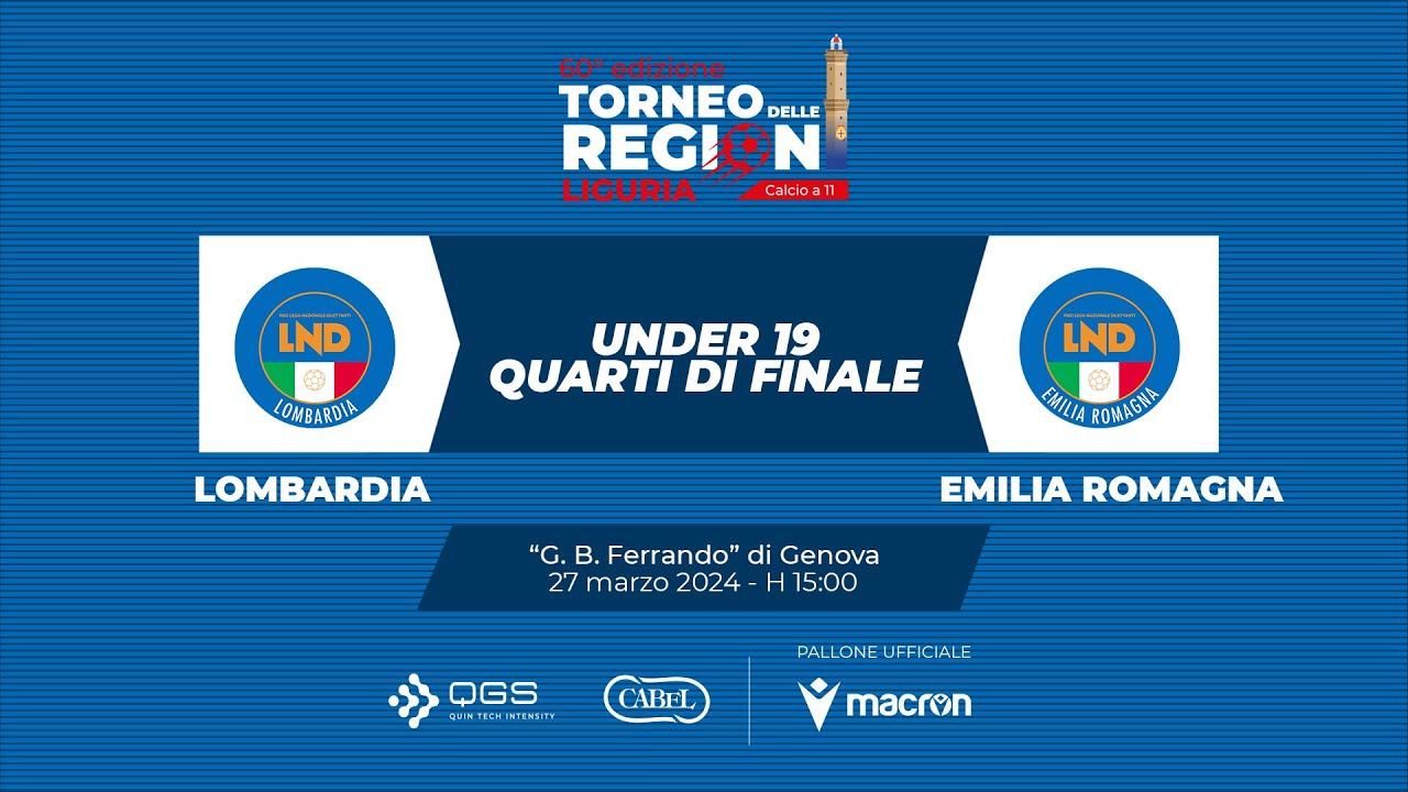 Tdr 2024 C11 Lombardia Emilia Romagna Under 19 Quarti Di