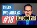 Check If Two String Arrays are Equivalent - LeetCode #18 - PHP