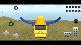 ✈️ Flying Bus Driving 3D - Real Air Coach Driver Simulator - Android GamePlay Indonesia Gaming🛫