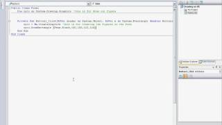 How to draw on Visual Basic