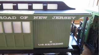 Jim Beam train decanter set