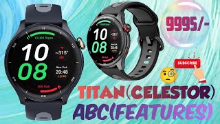 Titan Smart Celestor With ABC Features and GPS | Titan Celestor Smart Watch Detail Review in Punjabi