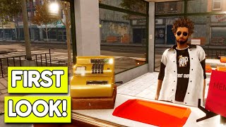 FIRST LOOK At Upcoming Corner Kitchen Fast Food Simulator!