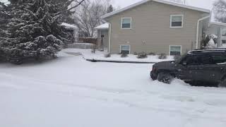 Renegade trailhawk In The snow