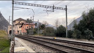 il passaggio del TRENO BELLISSIMO diretto a BOLOGNA INTERPORTO con container DI VARIO GENERE