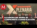 Futuro del PRI pasa por el Edomex, dice Del Moral a senadores