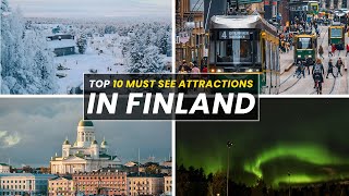 Top 10 Must-Visit Destinations in Finland 🇫🇮 | Ultimate Travel Guide by Touropiya Travels!