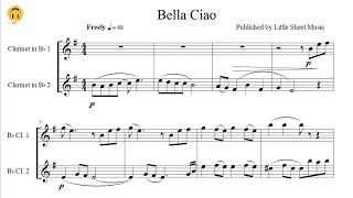 Bella Ciao (Clarinet Duet/Sheets)