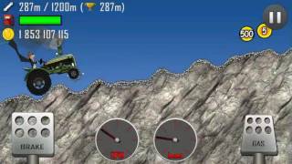 Hill Climb Racing - Tractor in Mountain