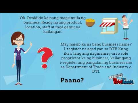 Paano mag register ng Business Name sa DTI? Paano mag register ng Business Name sa DTI?