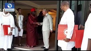 Prince Charles Meets With Traditional Rulers