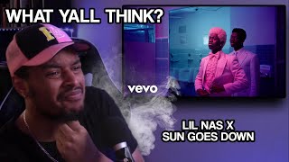 LETS TALK ABOUT IT!  Lil Nas X - SUN GOES DOWN (Official Video) [FIRST REACTION & REVIEW]