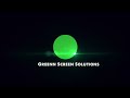 realistic water splash green screen top video 2023