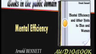 Mental Efficiency Arnold BENNETT Audiobbook
