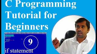C Programming Tutorial for Beginners |#9 If statement