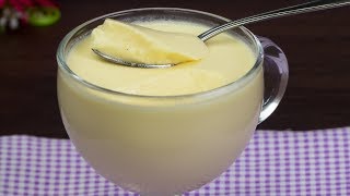 Crème dessert aérée prête en 5 minutes: moelleuse, crémeuse et très légère!