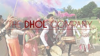 The DHOL Company  |  Indian Baraat and Groom's Entrance   |   Addington Palace