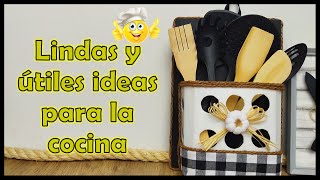 LINDAS Y ÚTILES IDEAS PARA LA COCINA // Manualidades para la cocina 2023 // Crafts for the kitchen