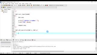 Functions - Input Parameters and Return Value