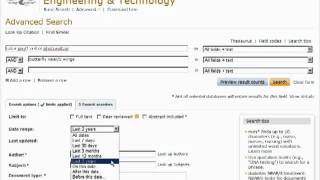 ProQuest Dialog Engineering Search