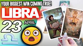 Libra ♎😳YOUR BIGGEST WIN COMING TRUE!🙌💸 horoscope for today APRIL 23 2026 ♎ #libra tarot APRIL