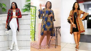 Trending Ankara Kimono Jacket Styles|Latest Ankara Kimono 2022