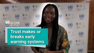 This one thing makes or breaks early warning systems | UNDRR