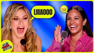 Judges LAUGHING OUT LOUD 😂 FUNNIEST Auditions On AGT And BGT