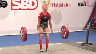 Mathilde Oestergaard - 13th Place 400kg Total - 57kg Class 2024 IPF Women's Classic